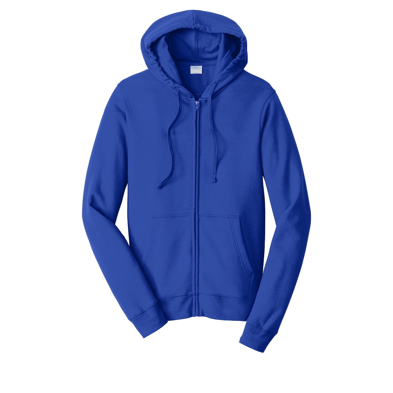 Port & Company® Fan Favorite Fleece Full-Zip Hooded Sweatshirt